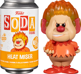 The Year Without A Santa Claus - Heat Miser Vinyl SODA Figure in Collector Can