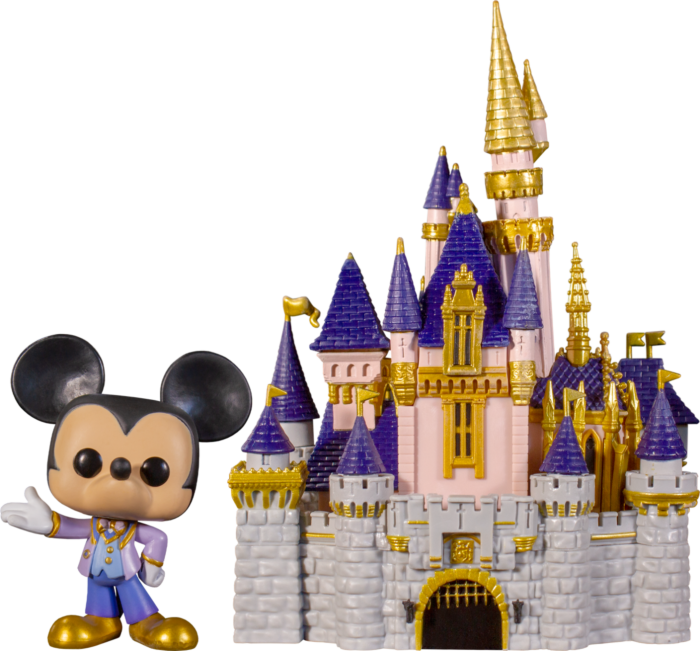 Walt Disney World - 50th Anniversary Mickey Mouse with Cinderella’s Ca ...