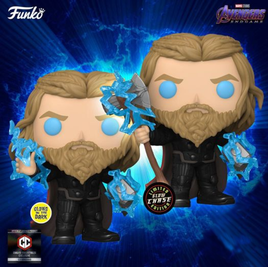 Avengers Endgame - Figurine en vinyle Pop! Thor Glow - PACK CHALICE EXCLUSIF