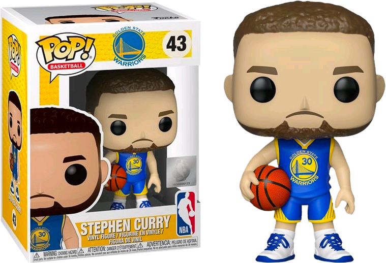 Stephen Curry Golden State Warriors Funko Pop Figurine