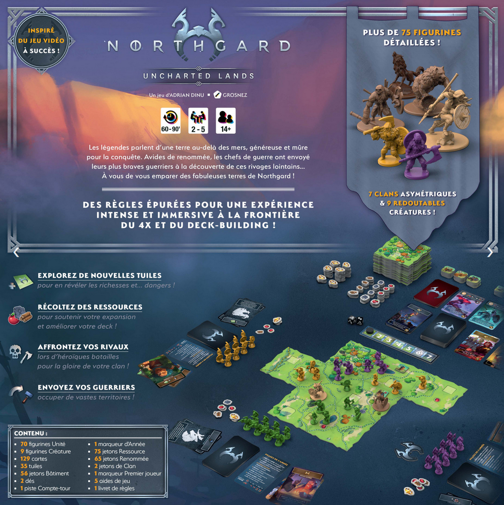 Northgard: Uncharted Lands ティーンと大人のための戦略ゲーム 対象