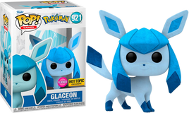 POKEMON - Pop! Vinyle Floqué Glaceon - EXCLUSIVITÉ HOTTOPIC