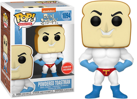 Ren and Stimpy - Powdered Toast Man Pop! Vinyl Figure - GAMESTOP EXCLUSIVE