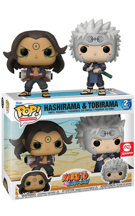 NARUTO - Hashirama &amp; Tobirama Pop! Lot de 2 figurines en vinyle - EXCLUSIVITÉ AE