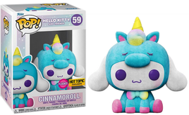 SANRIO – Cinnamoroll Flocked Pop! Vinylfigur – EXKLUSIV IM HEISSEN THEMA