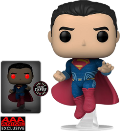 Figurine Pop! en vinyle Superman de la Ligue des Justiciers - Exclusivité Anime AAA - CHASE BUNDLE